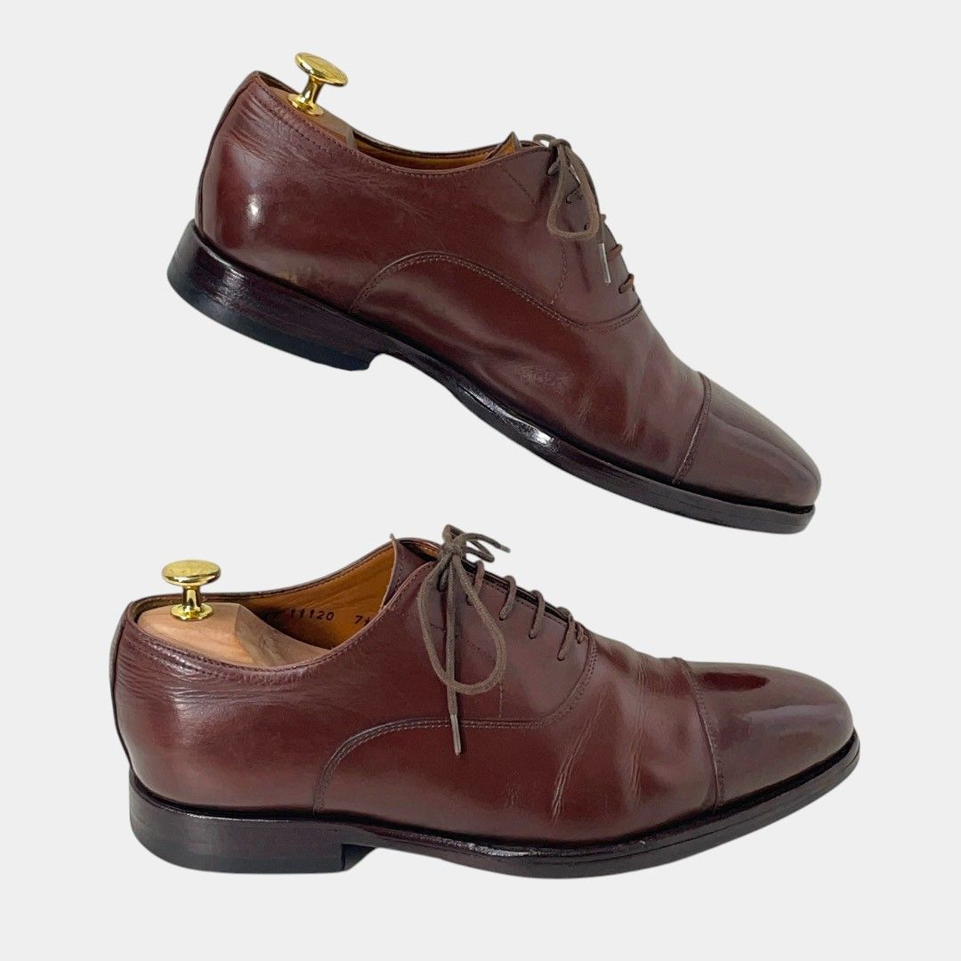 ジャランスリワヤ 8.5 Bandung 革靴 ストレートチップ 本革 ブラウン ジャランスリワヤ 8.5 Bandung 革靴 ストレートチップ 本革 ブラウン