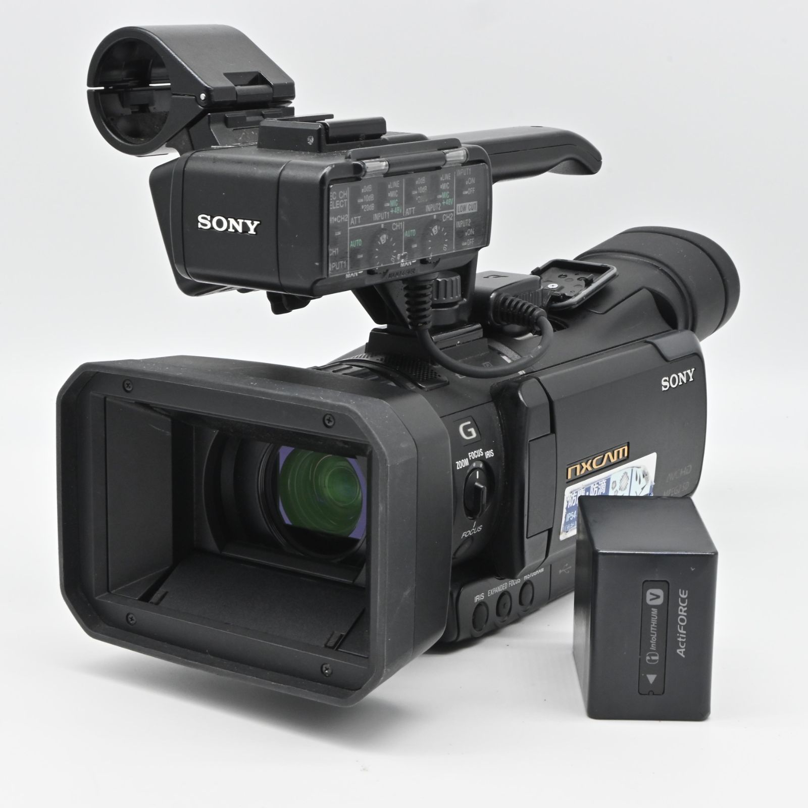 SONY HXR-NX70J NXCAMカムコーダー - メルカリ