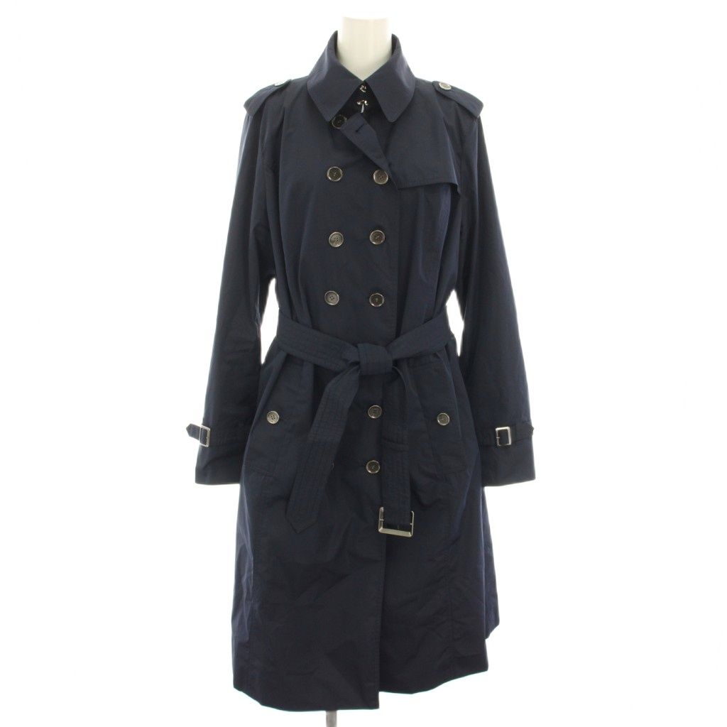 美品　三陽商会バーバリーロンドン　薄手トレンチコート　濃カーキ サイズ40（L） バーバリーロンドン BURBERRY LONDON□トレンチコート/三陽商会□40
