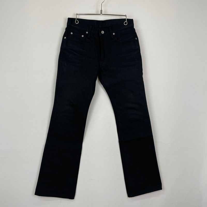 アイアンハート　黒鎧　ストレートパンツ　21oz W30 美品 中古品】 IRON HEART アイアンハート 21oz黒鎧 DENIM STRAIGHT 21oz黒