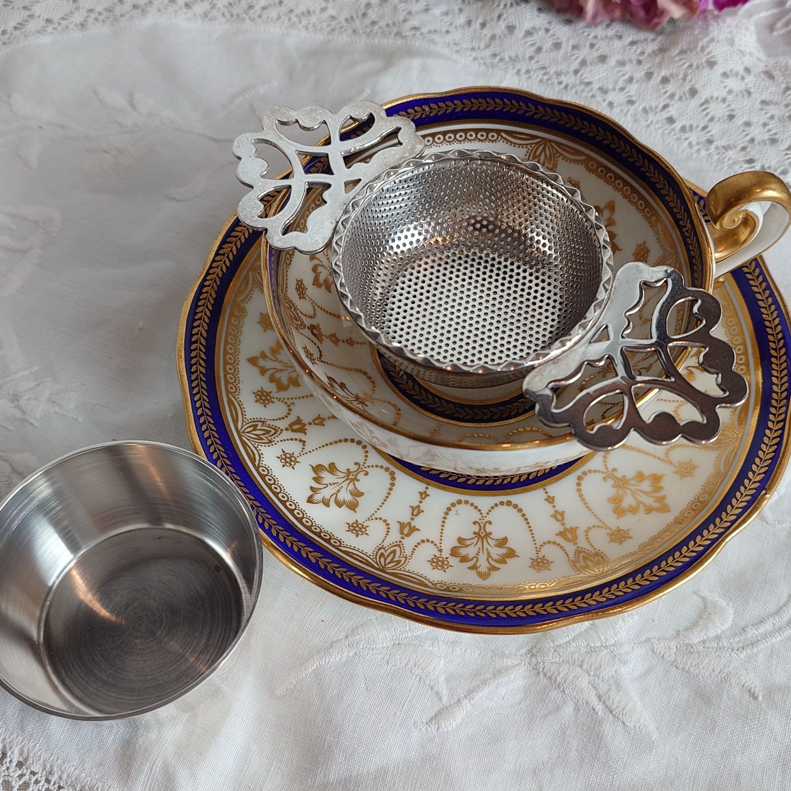  Mappin＆Webb ティーストレーナー アンティーク 茶こし その他 コーヒー ティーカップ