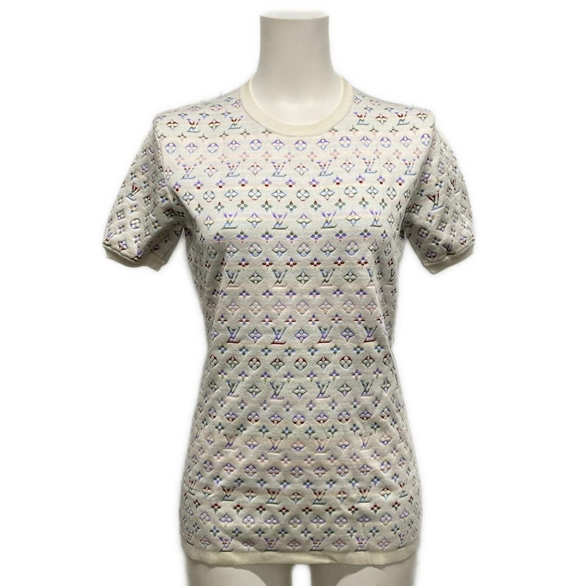 ルイヴィトン 半袖セーター サイズL レディース美品 - RW222B TT9
