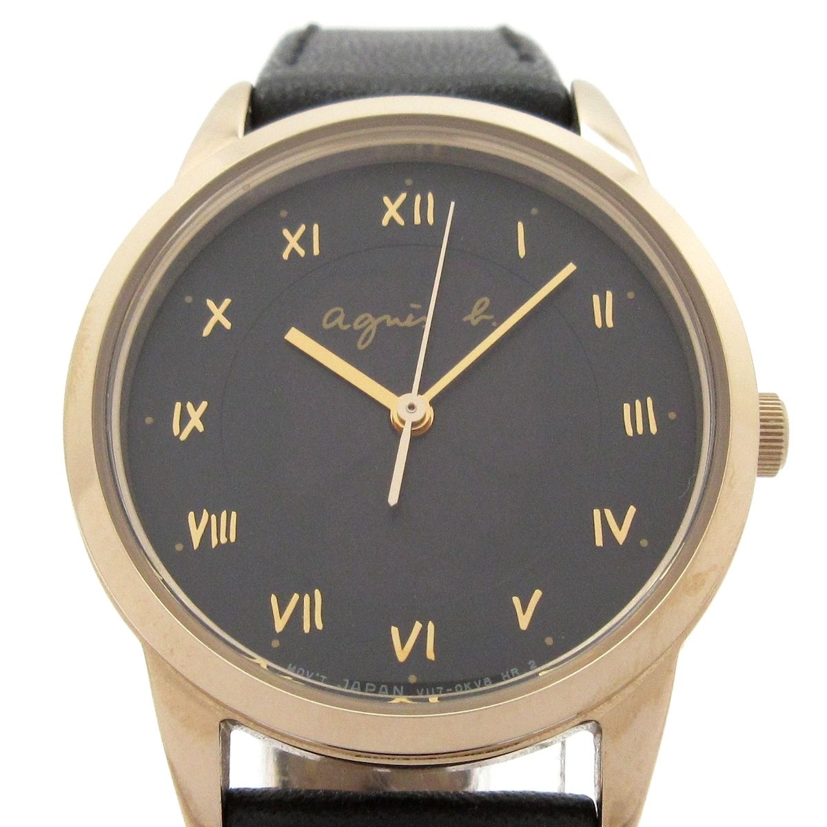 agnes b(アニエスベー) 腕時計美品 マルチェロ V117-KNY0/FBSD941