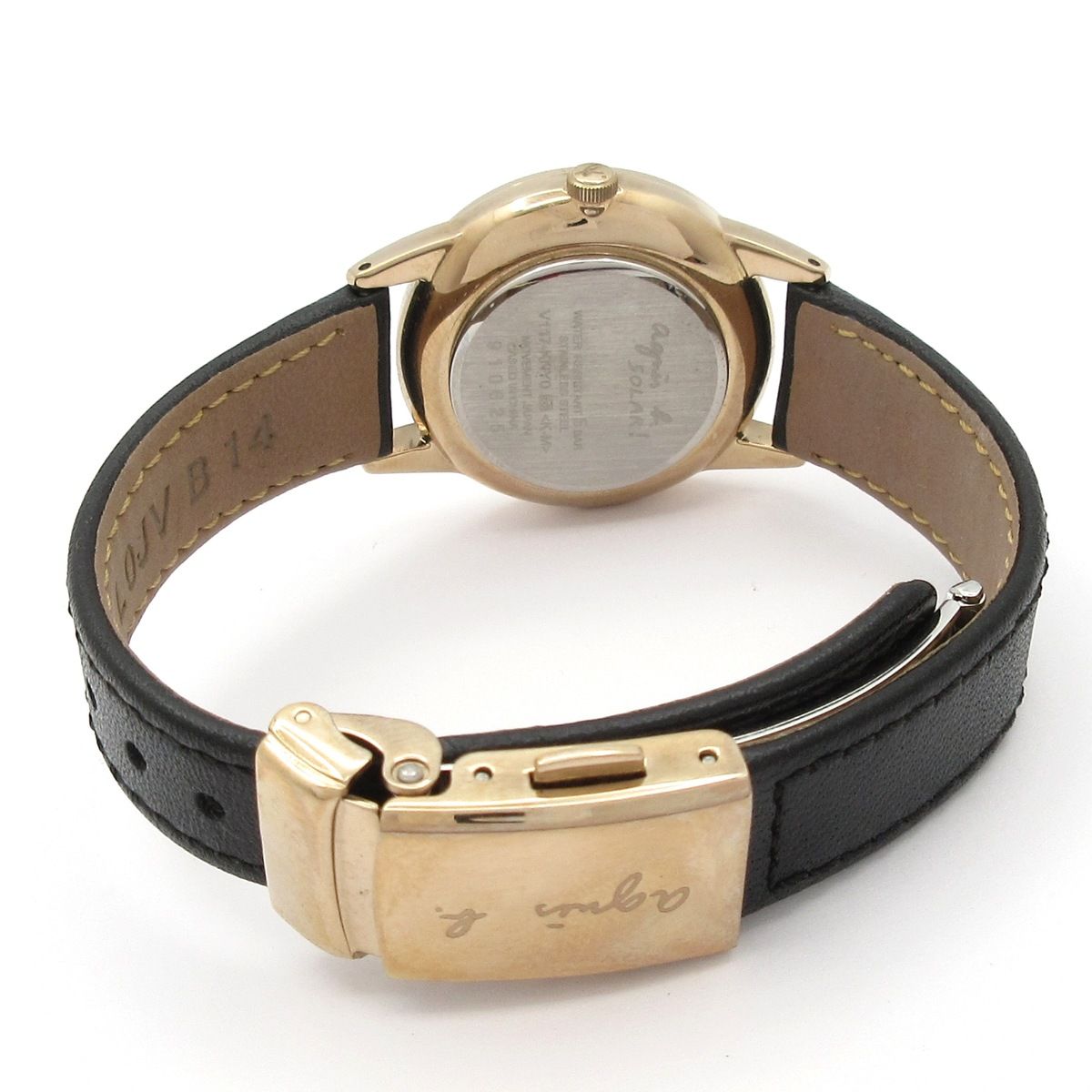 agnes b(アニエスベー) 腕時計美品 マルチェロ V117-KNY0/FBSD941