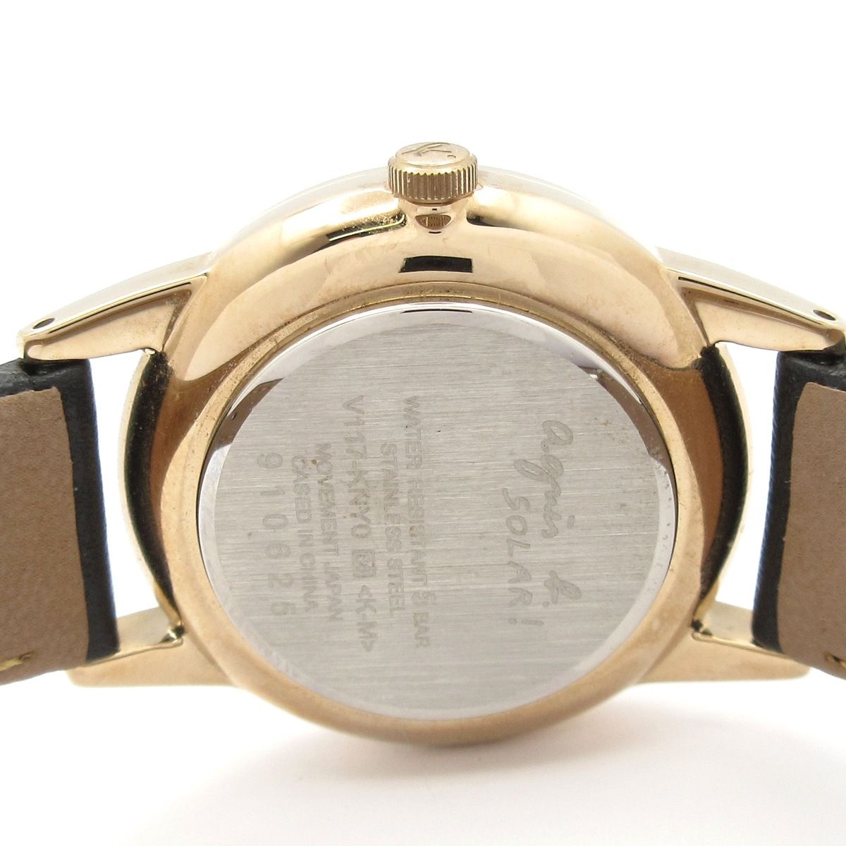 agnes b(アニエスベー) 腕時計美品 マルチェロ V117-KNY0/FBSD941