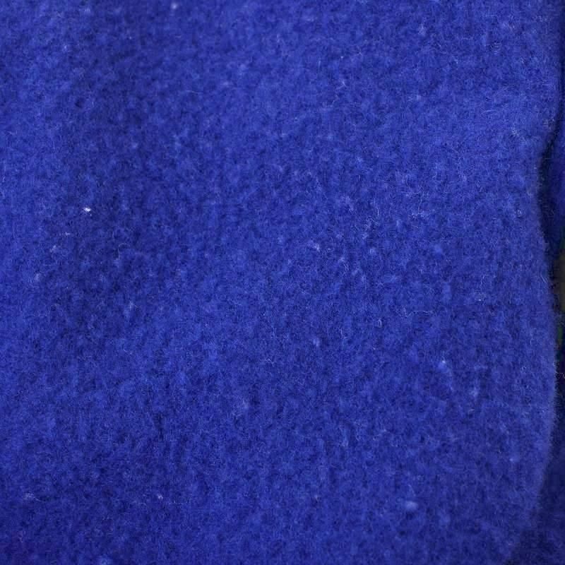 キャピタル kapital チロルウール トレンチコート ロング XS 青 ブルー