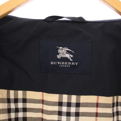 バーバリー ロンドン ブルゾン ノバチェック ロゴボタン ストレッチ ロゴ金具 バーバリー ロンドン ブルゾン ノバチェック ロゴボタン ストレッチ