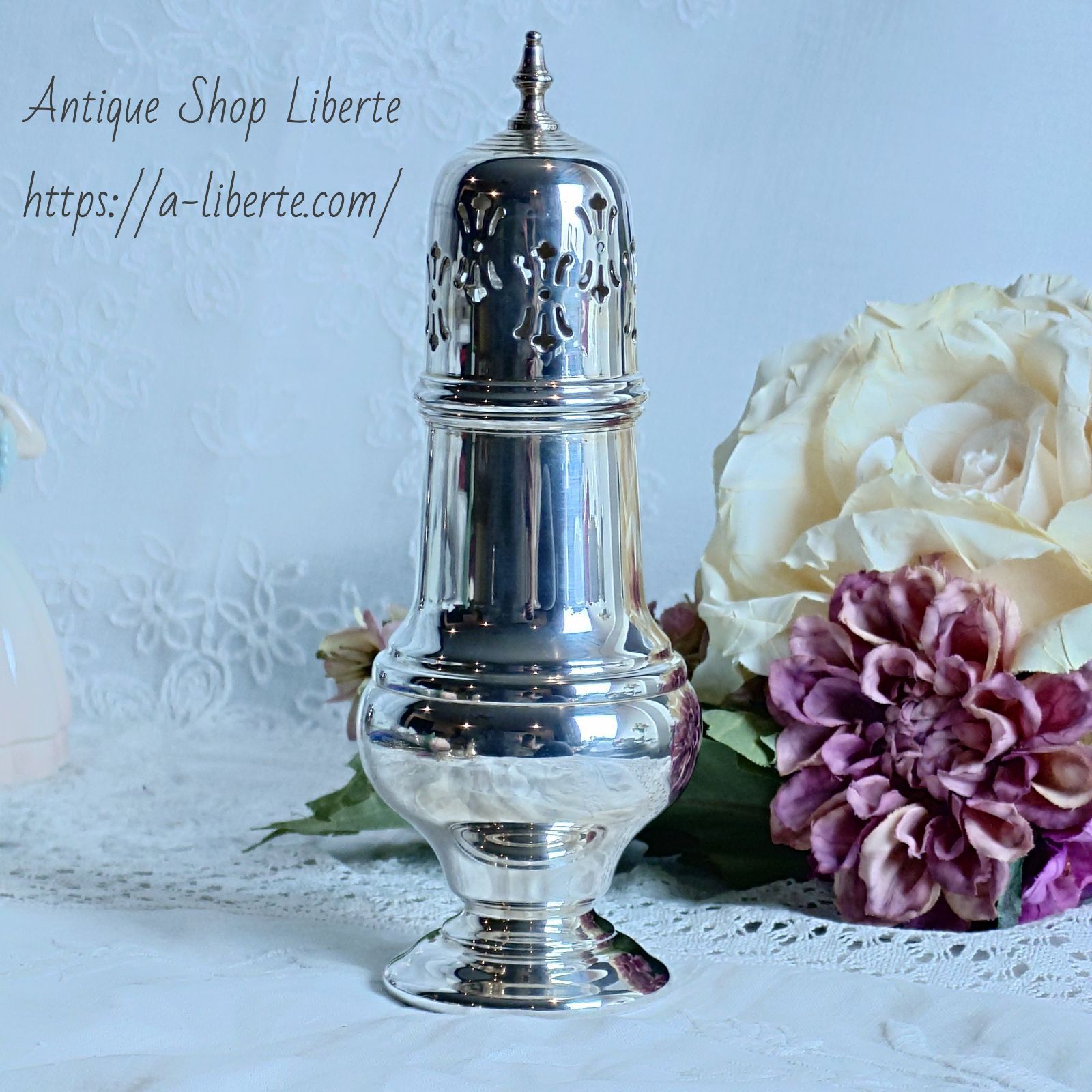 イギリス アンティーク シュガーシェイカー