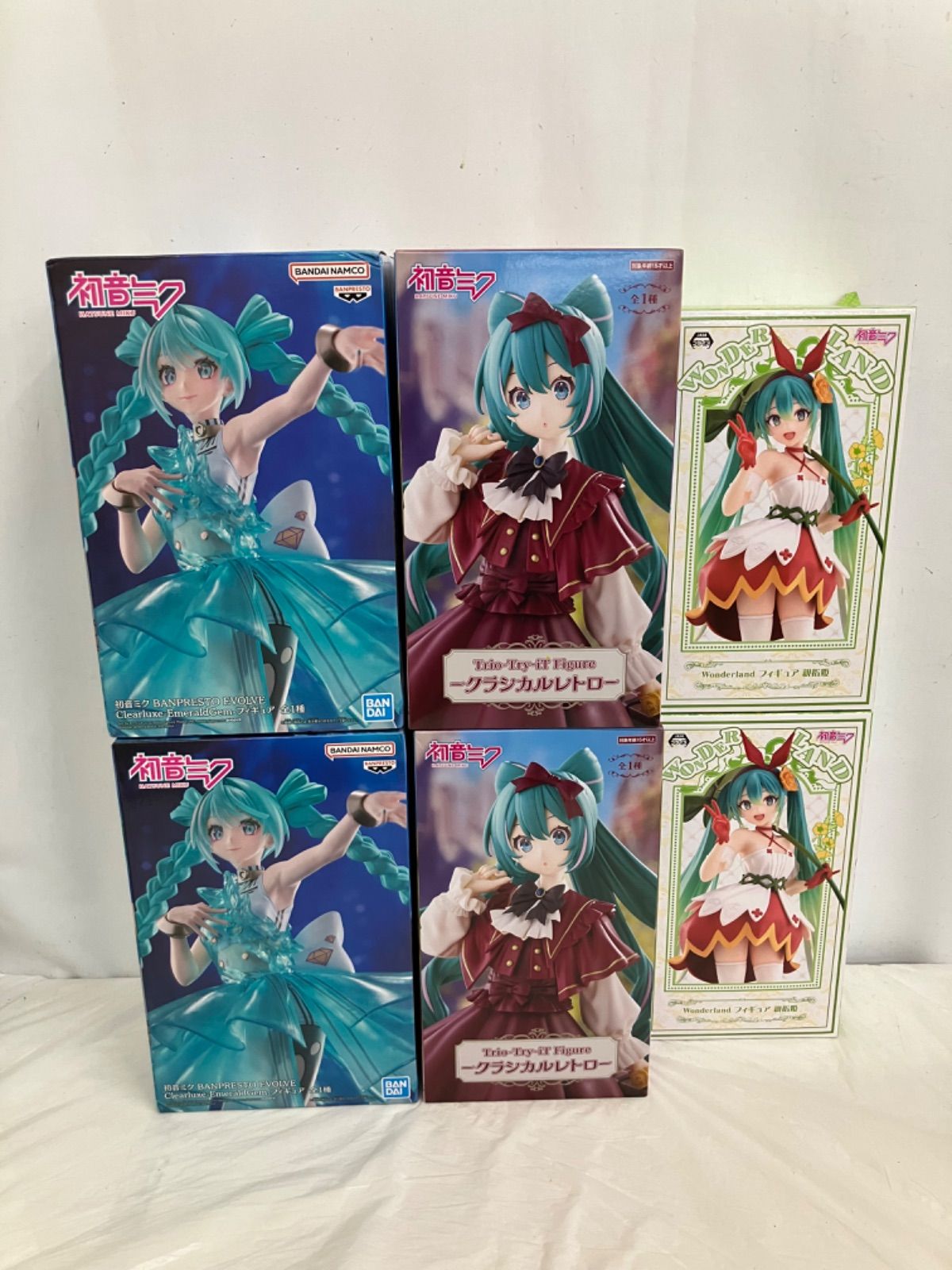 初音ミク　豪華7点セット！未開封品 未開封 初音ミク フィギュア 6個 LFQ215 f107 - メルカリ