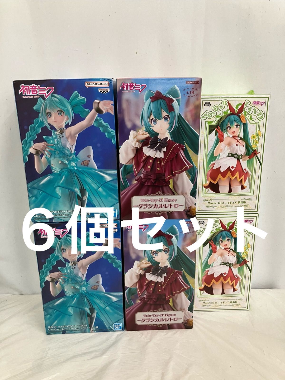 未開封 初音ミク フィギュア 6個 LFQ215 f107 - メルカリ