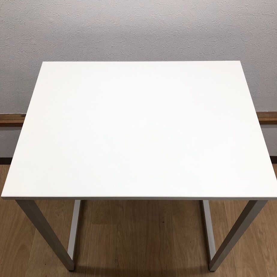 中古美品 パソコンデスク pcデスク ワークデスク 160cm 白 中古美品