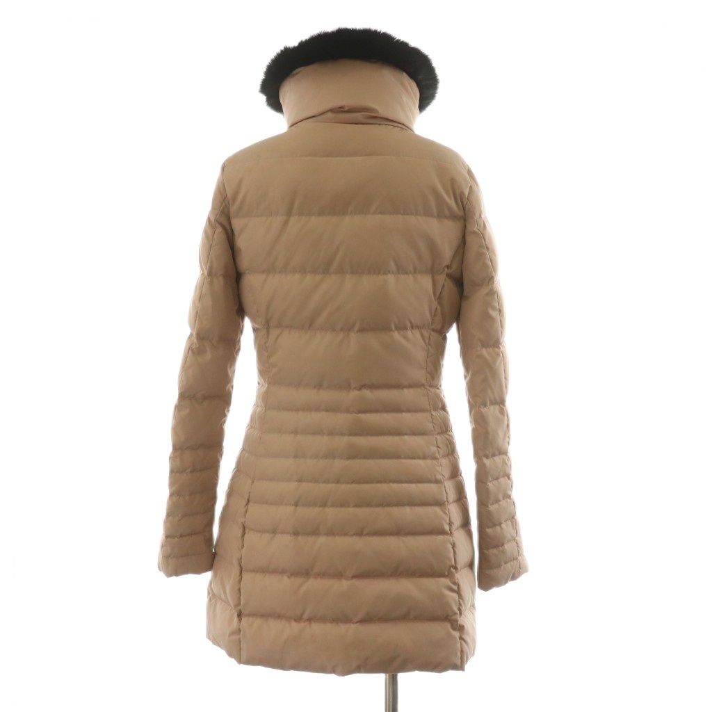 アルマーニ ジーンズ ARMANI JEANS ファー付きダウンコート ロング