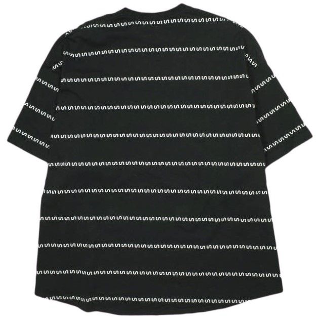 SEE SEE シーシー 24SS 日本製 アーバンリサーチ台湾10周年記念 SUPER BIG ROUND SS TEE NEW-Sボーダー Tシャツ XXL BLACK 半袖 URBS SEE SEE シーシー 24SS アーバンリサーチ台湾10周年記念 SUPER BIG