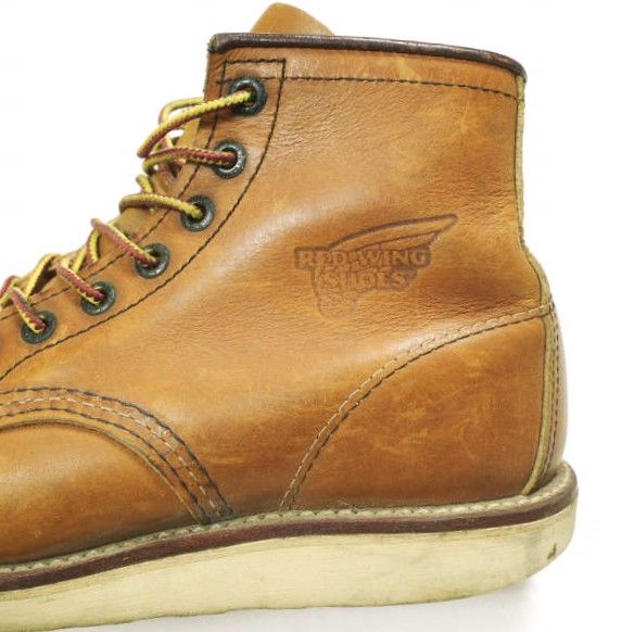  RED WING レッドウィング アメリカ製 875 Classic Work 6 Moc-toe クラシックワーク 6インチモックトゥブーツ US 4.5 22.5 cm Brown MADE IN USA シューズ g 24514 ワークブーツ ブーツ