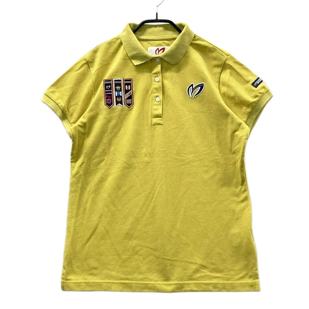 MASTER BUNNY EDITION ポロシャツ イエロー サイズ2 サイズ：2 MASTER BUNNY EDITION マスターバニーエディション 半袖