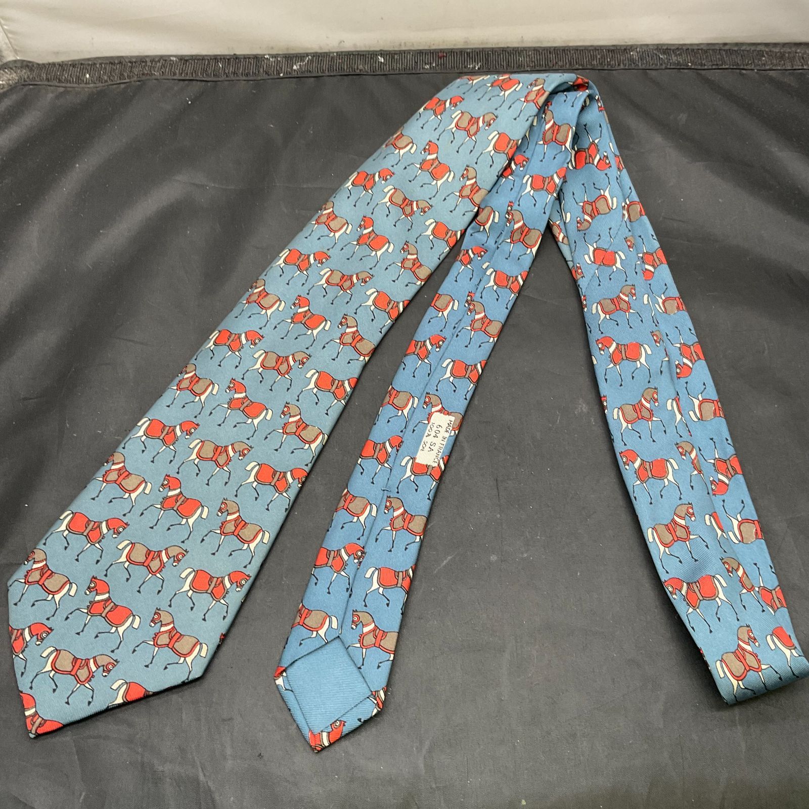 エルメス ネクタイ 馬柄 B25112325 - メルカリ