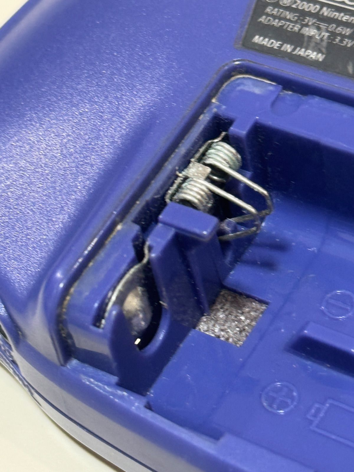  Game Boy Advance ブルー本体 動作良好 本体(アドバンス) ゲームボーイアドバンス