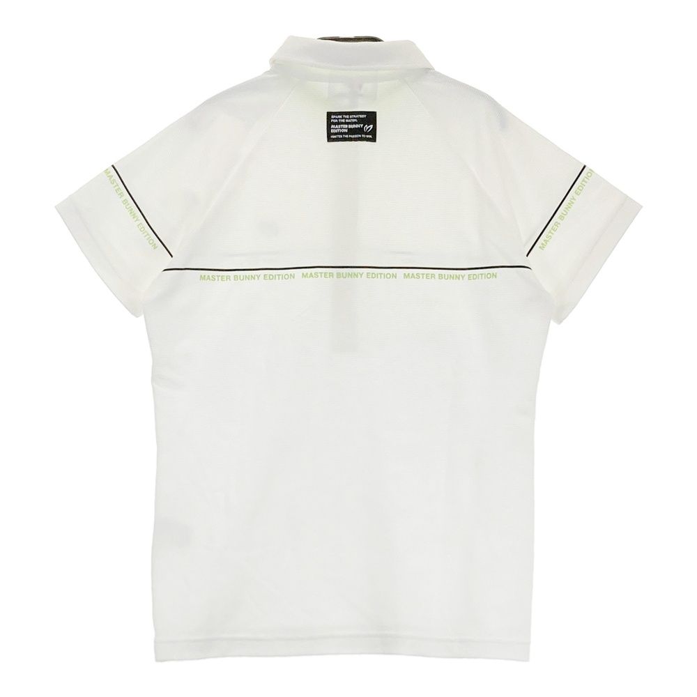 サイズ 2 MASTER BUNNY EDITION マスターバニーエディション 半袖ポロシャツ ホワイト系 ゴルフウェア レディース ストスト