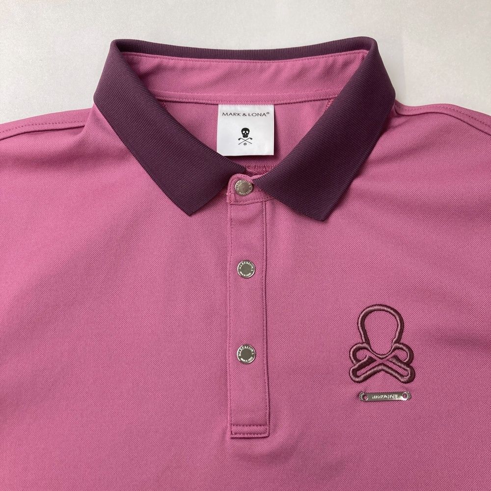 MARK&LONA/マークアンドロナ ゴルフ ポロシャツ【48】超美品！ サイズ：48 MARK&LONA マークアンドロナ 2025年モデル 半袖ポロシャツ