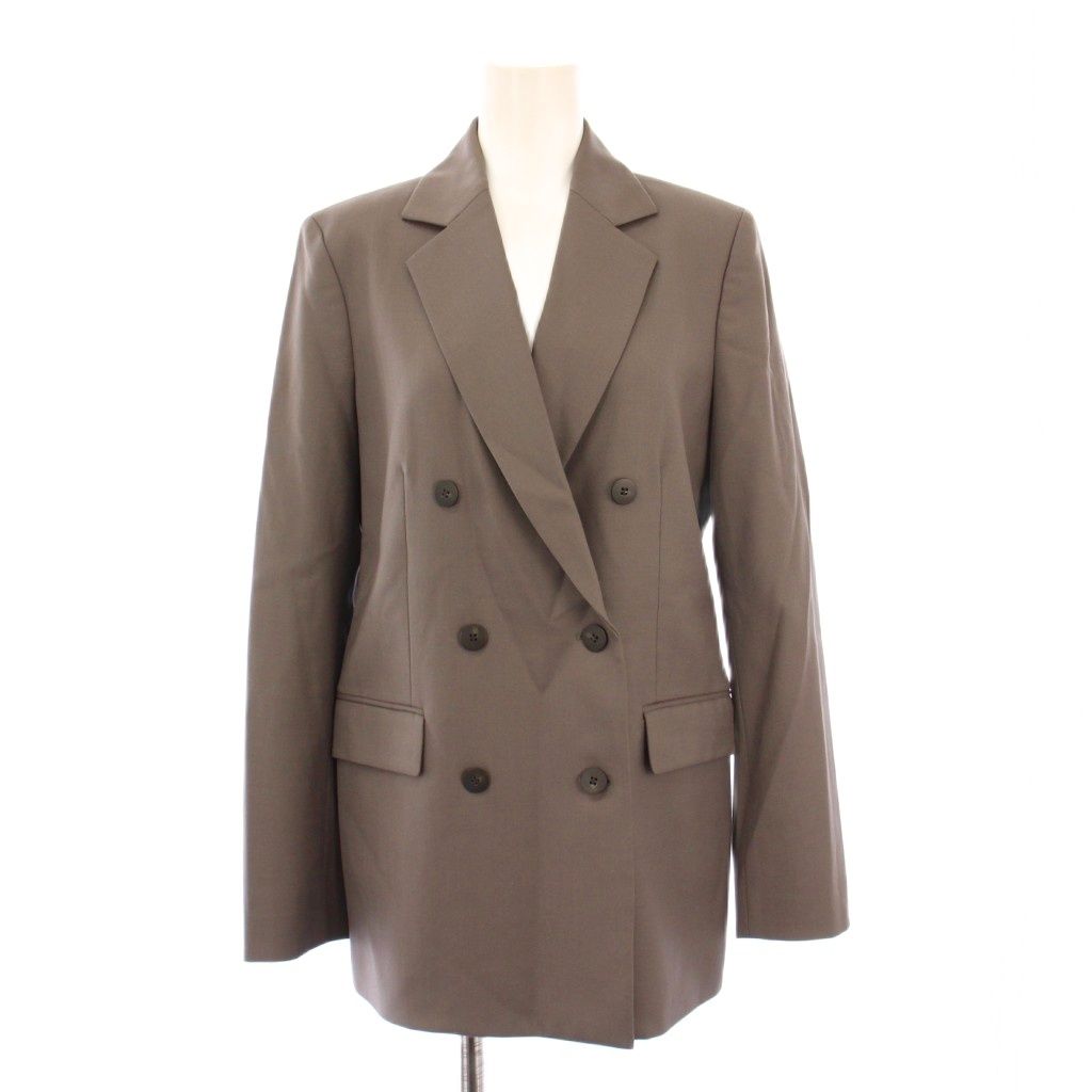 美品　theory luxe NEW SAXONY ダブルジャケット　36 セオリーリュクス theory luxe NEW SAXONY セットアップ テーラード