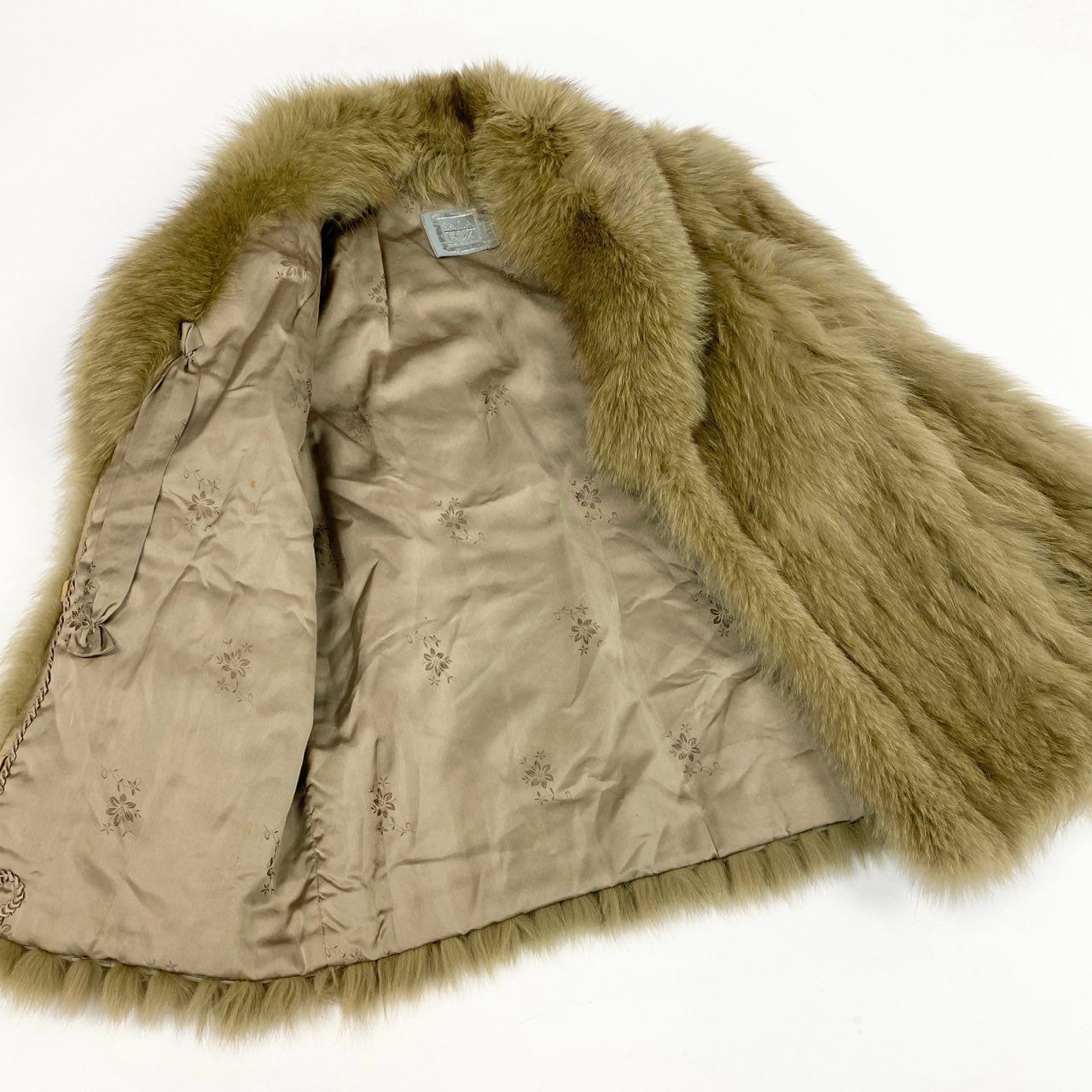 25L5 SAGA FOX サガフォックス 銀サガ フォックスファー コート サイズ