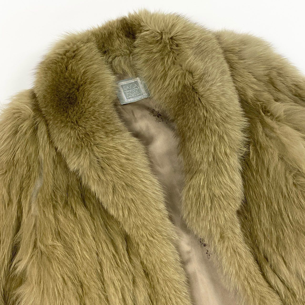 25L5 SAGA FOX サガフォックス 銀サガ フォックスファー コート サイズ