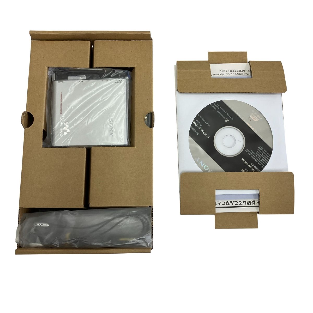 SONY MZ RH 1 シルバー HiMD MDウォークマン 完備 音響機器