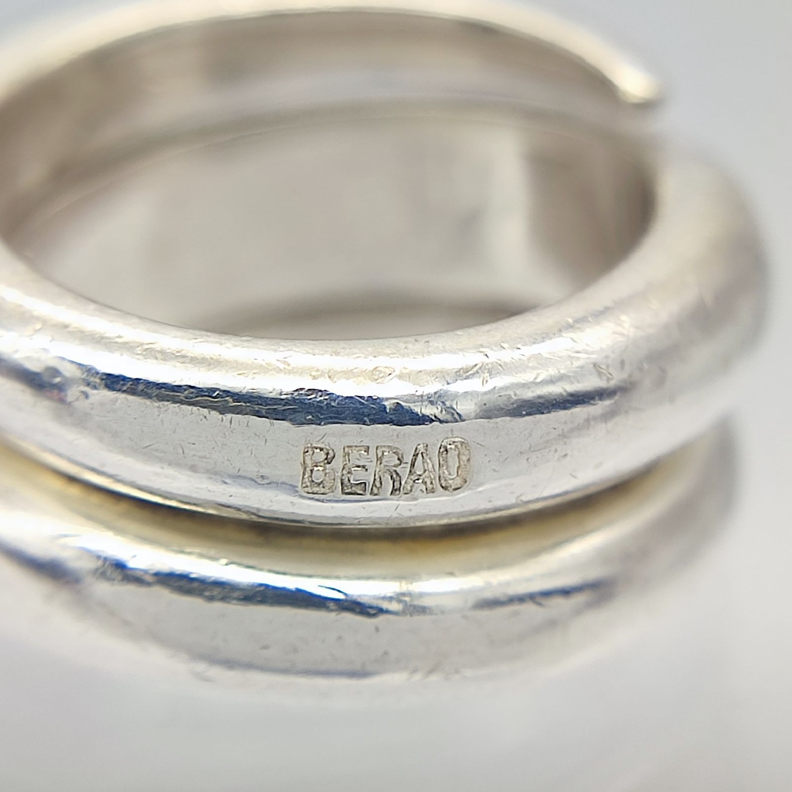 美品】JOAQUIN BERAO ホアキンべラオ デザインリング SILVER シルバー