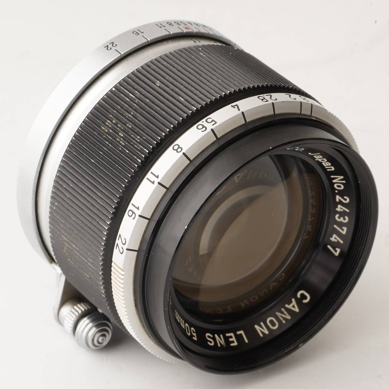 キヤノン Canon 50mm F1.8 ライカ L39 マウント - メルカリ