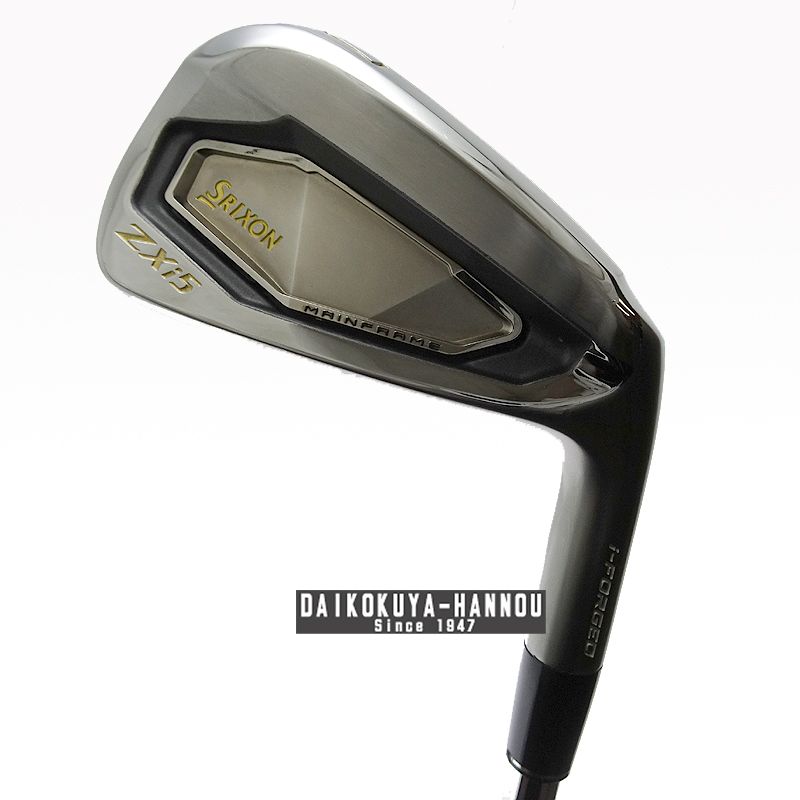 ダンロップ アイアン SRIXON スリクソン ZXi 5 ブラッククロムアイアン 6本セット 5-Pw