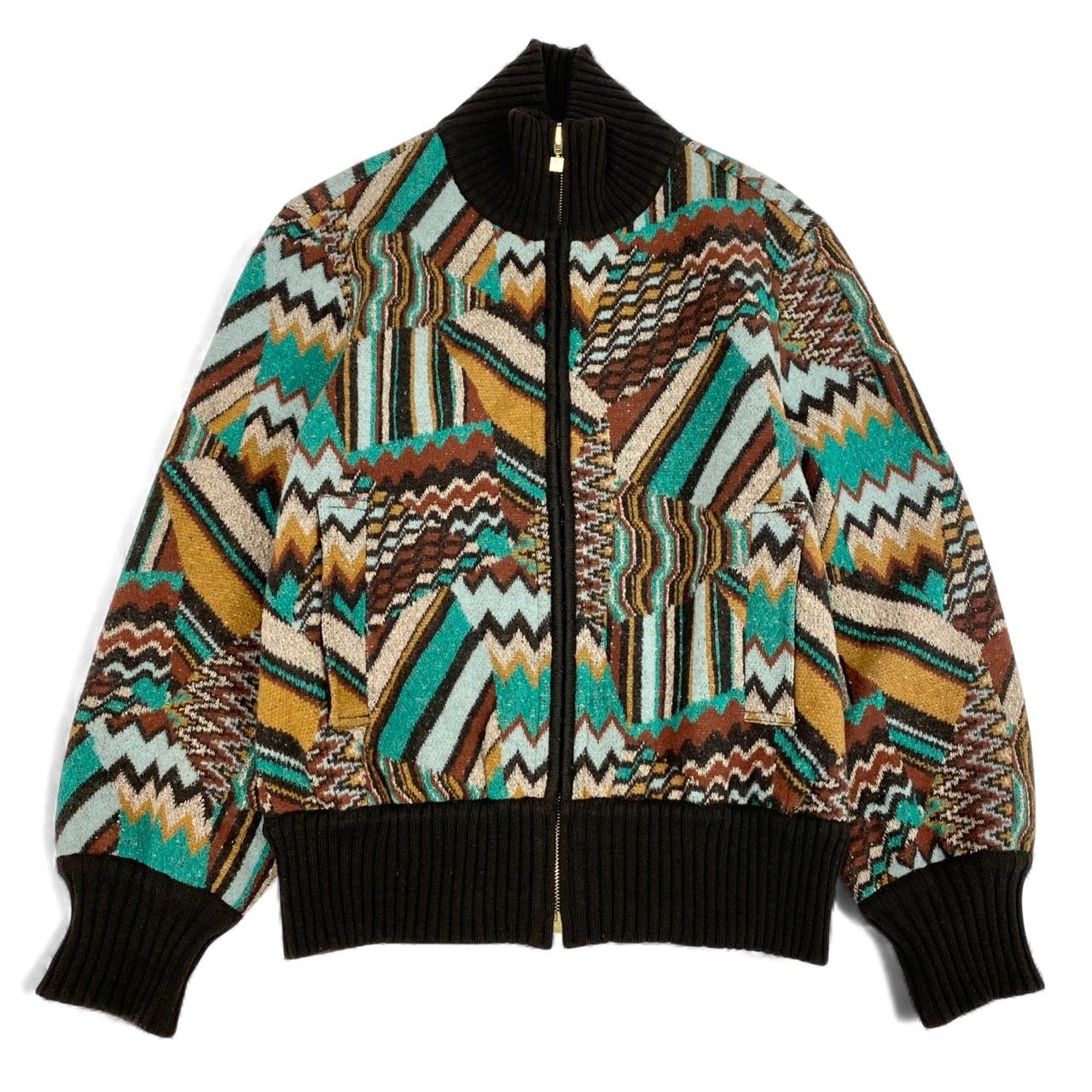 7L5 MISSONI ミッソーニ ニットジャケット ニットブルゾン 50周年