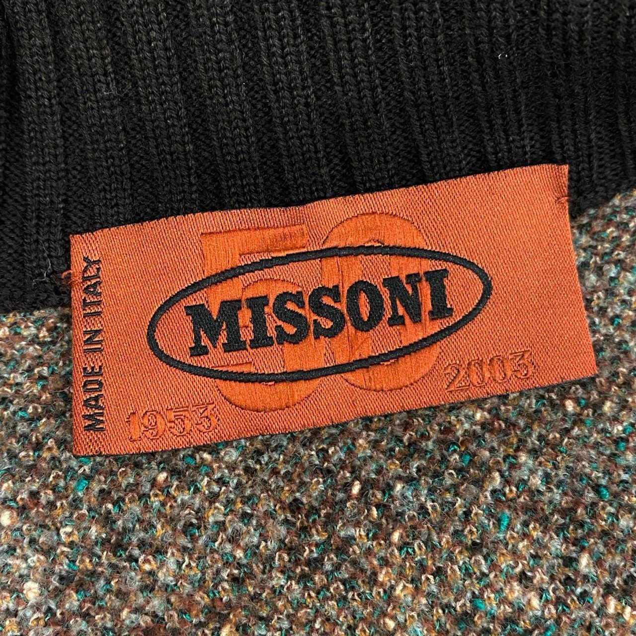 7L5 MISSONI ミッソーニ ニットジャケット ニットブルゾン 50周年