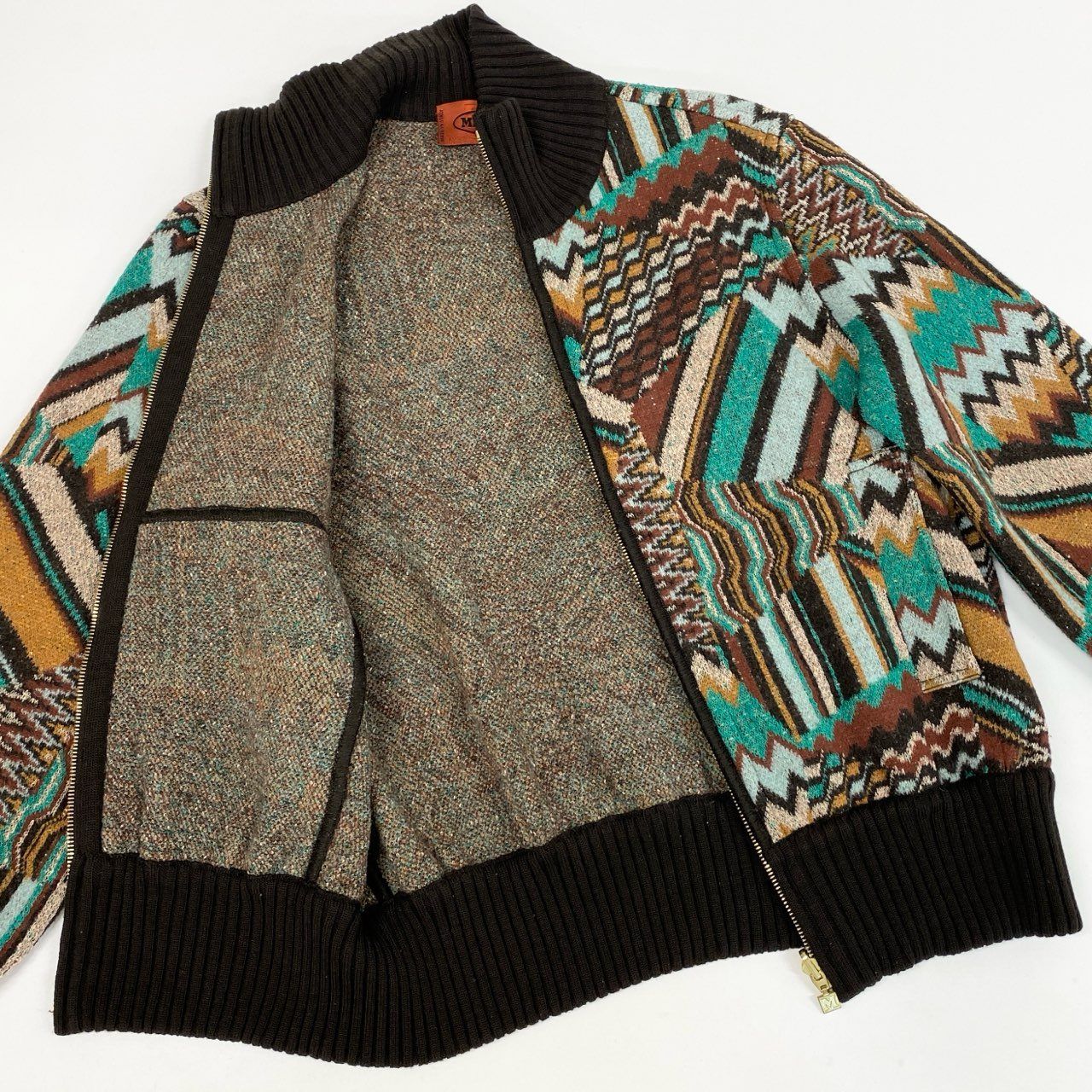 7L5 MISSONI ミッソーニ ニットジャケット ニットブルゾン 50周年