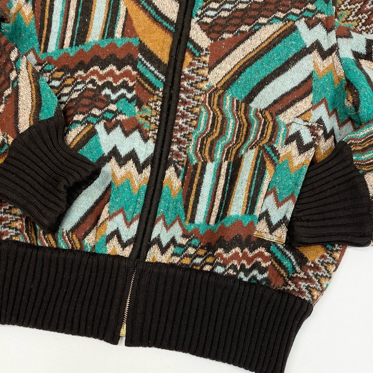 7L5 MISSONI ミッソーニ ニットジャケット ニットブルゾン 50周年