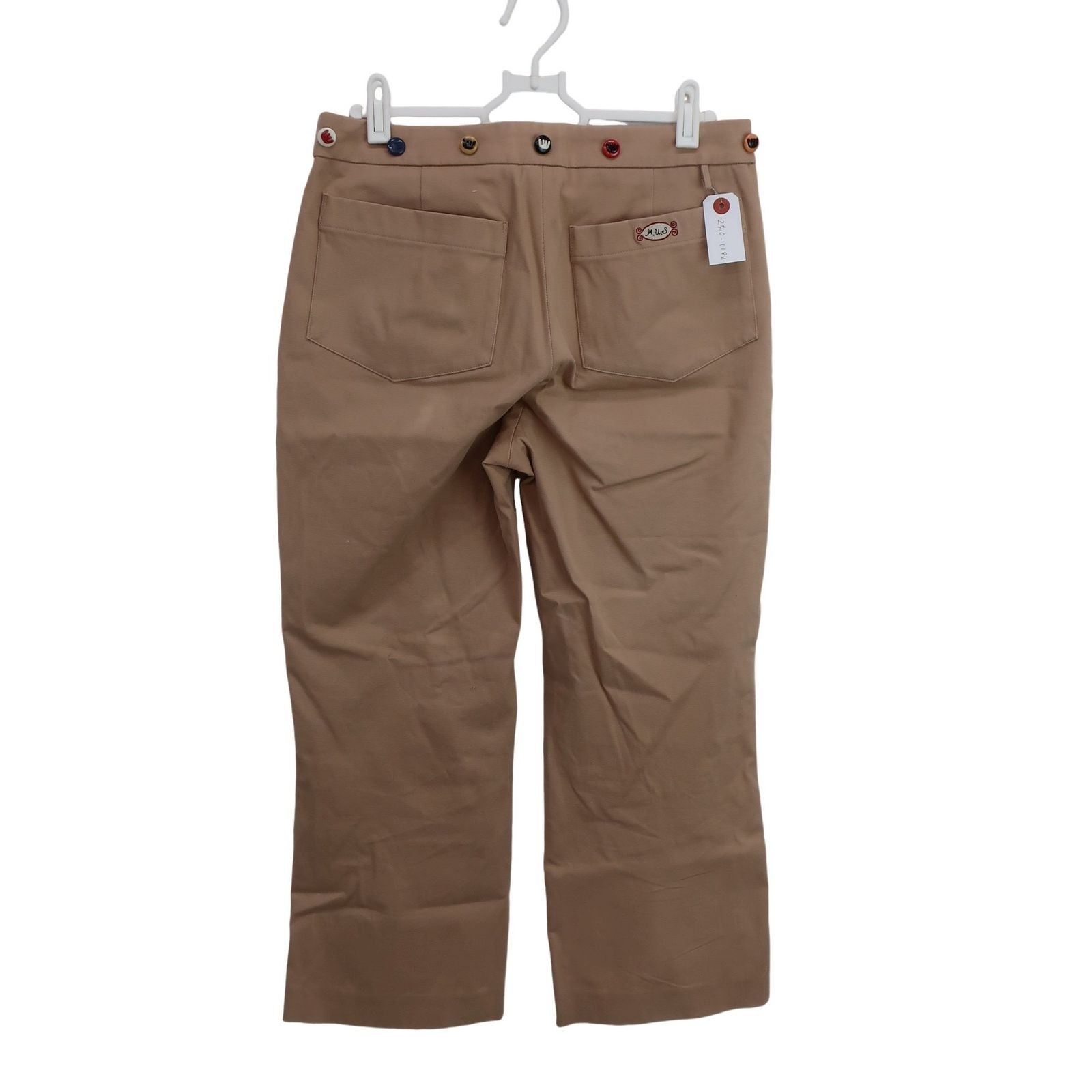 M.U SPORTS(エムユースポーツ) パンツ ベージュ レディース 40 ゴルフ