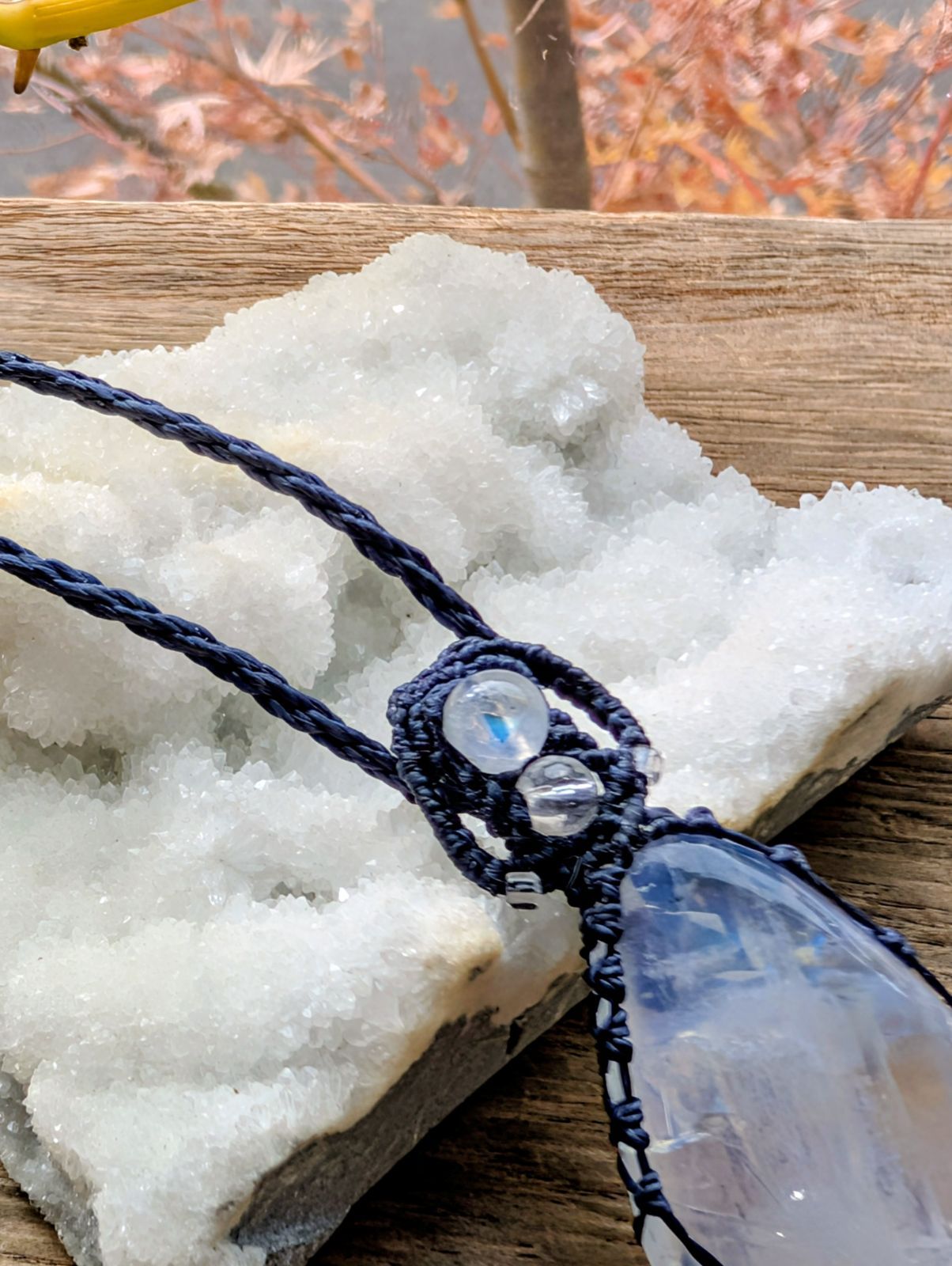 レインボームーンストーン ホワイトラブラドライト