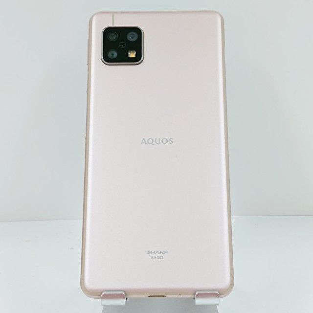 訳アリ品】AQUOS sense5G SHG03 au ライトカッパー 送料無料 本体