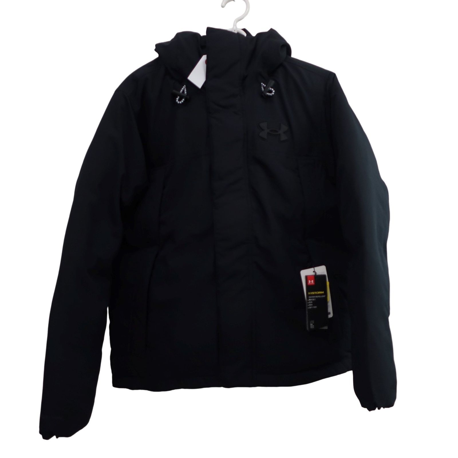 UNDER ARMOUR アンダーアーマー ダウンジャケット 黒 メンズ SM ゴルフウェア 2511-0142