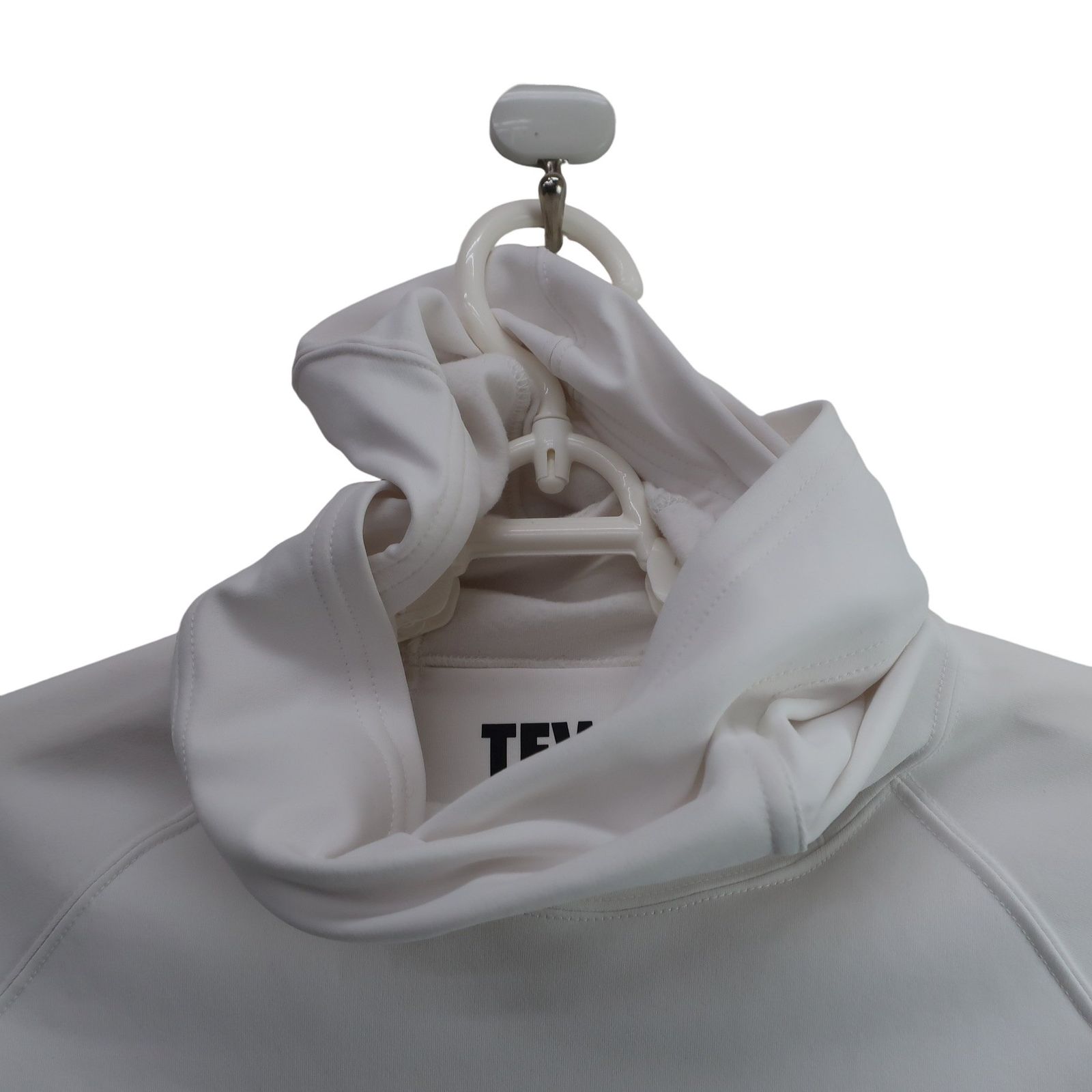 美品】TFW49(ティーエフダブリュー) フーディー LS BRUSHED HOODIE 白