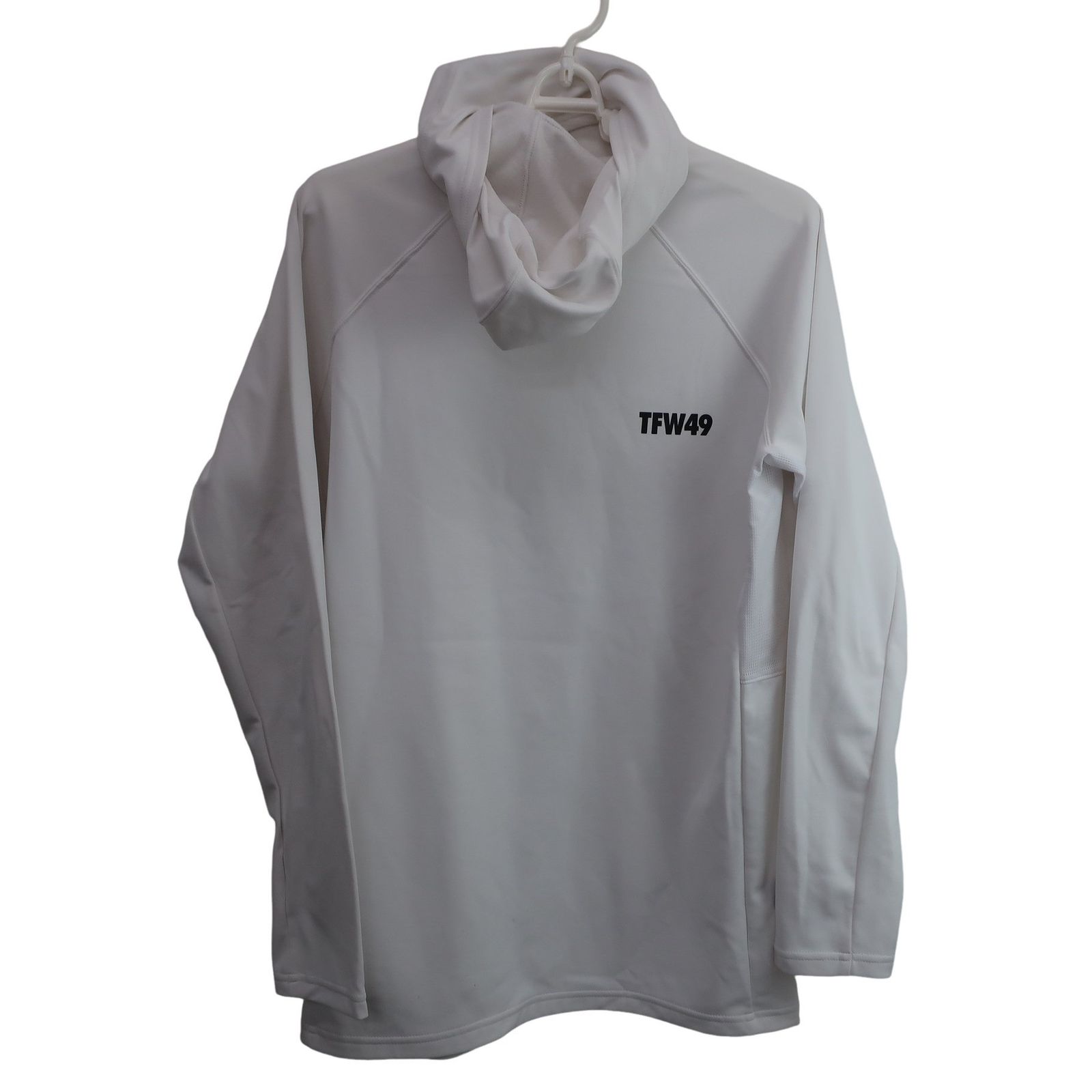 美品】TFW49(ティーエフダブリュー) フーディー LS BRUSHED HOODIE 白