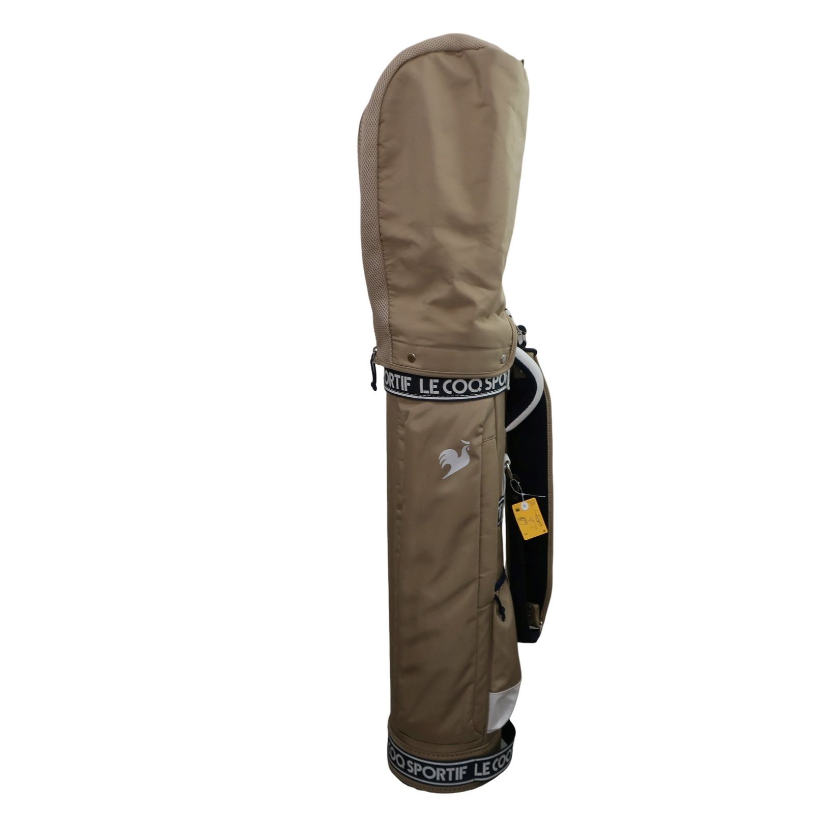 美品】le coq sportif(ルコックスポルティフ) キャディバッグ ベージュ