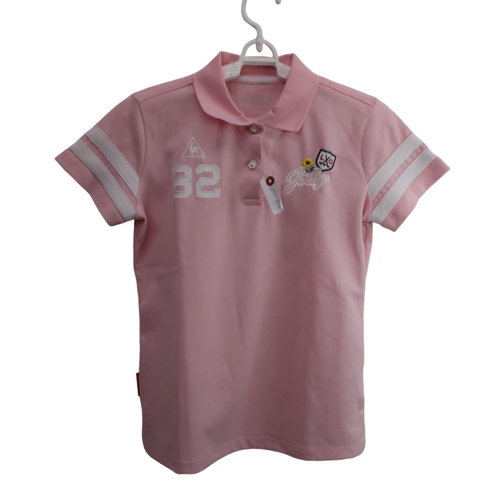 美品】le coq sportif(ルコックスポルティフ) ポロシャツ ピンク