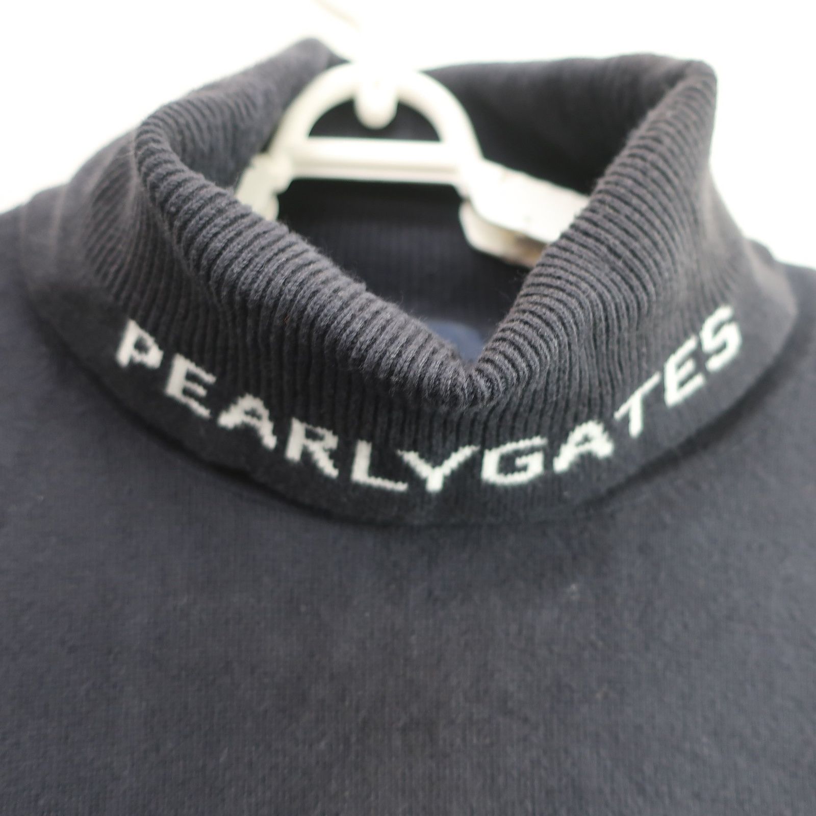 PEARLY GATES(パーリーゲイツ) ハイネックセーター ネイビー メンズ 5