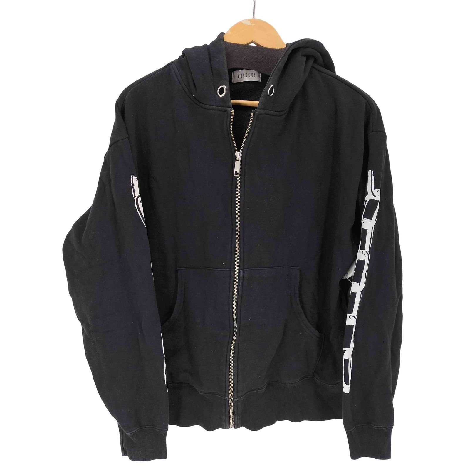 BUBBLES　プリントビジュパーカー バブルス BUBBLES プリントジップアップパーカー レディース FREE