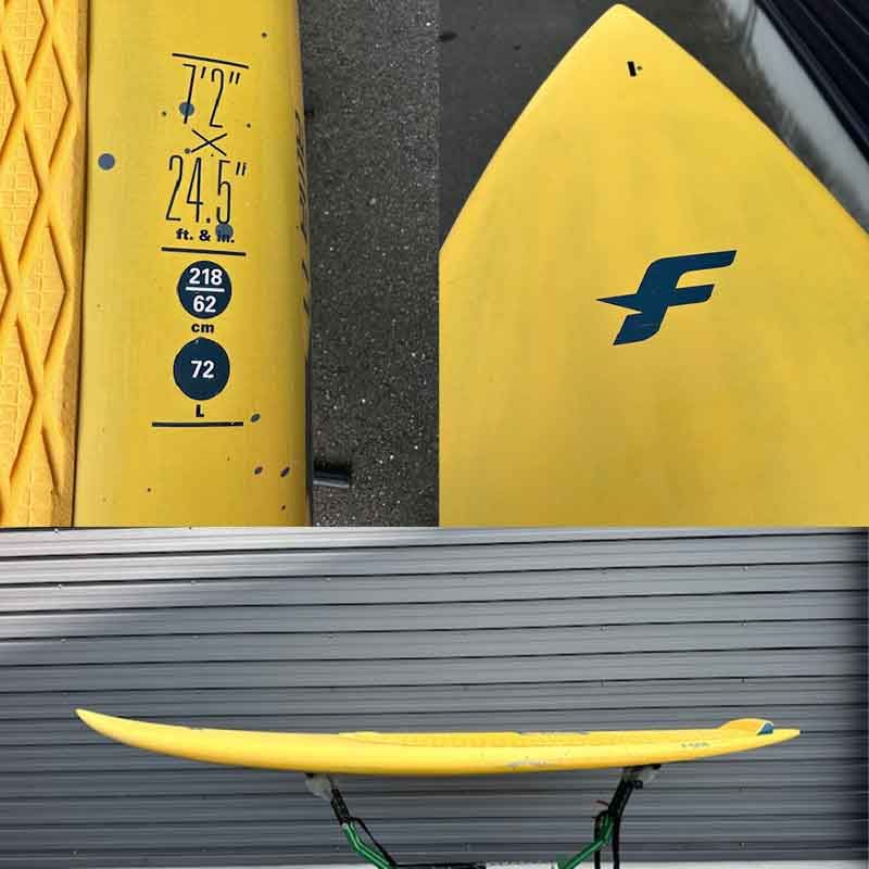 品 スタンドアップパドルボード SUP サップ F ONE エフワン MADEIRO PRO 7 2 24 5 72 L フィン付き 営業所止め