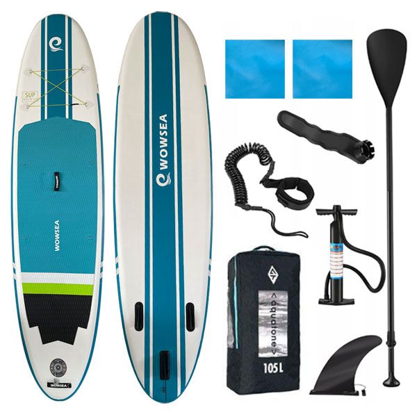 中古品 SUP サップ インフレータブルパドルボード WOWSEA ブルースカイ