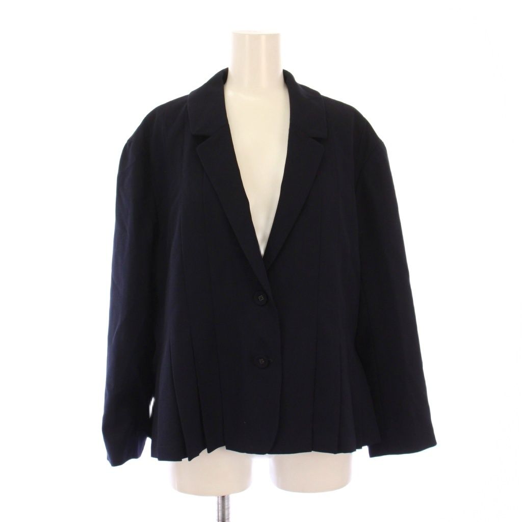 【minaperhonen】ミナペルホネン　テーラードジャケット　アウター ミナペルホネン mina perhonen melodia 手折りプリーツジャケット