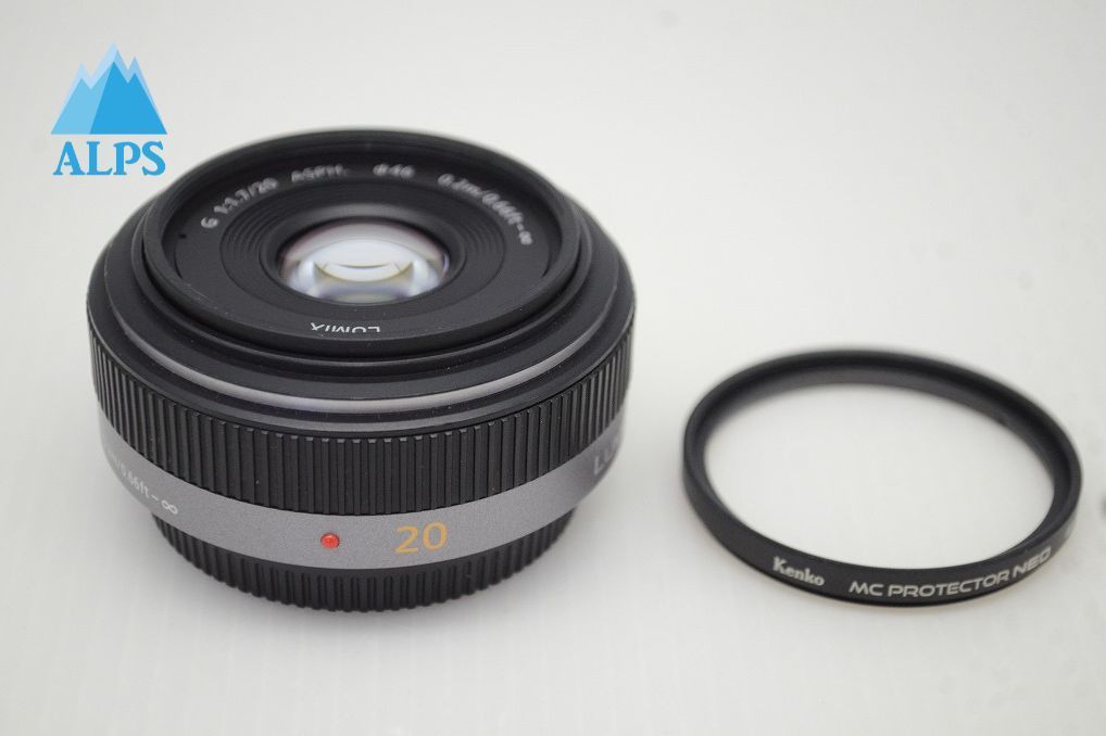 美品 Panasonic パナソニック LUMIX G 20mm F1.7 ASPH. H-H020