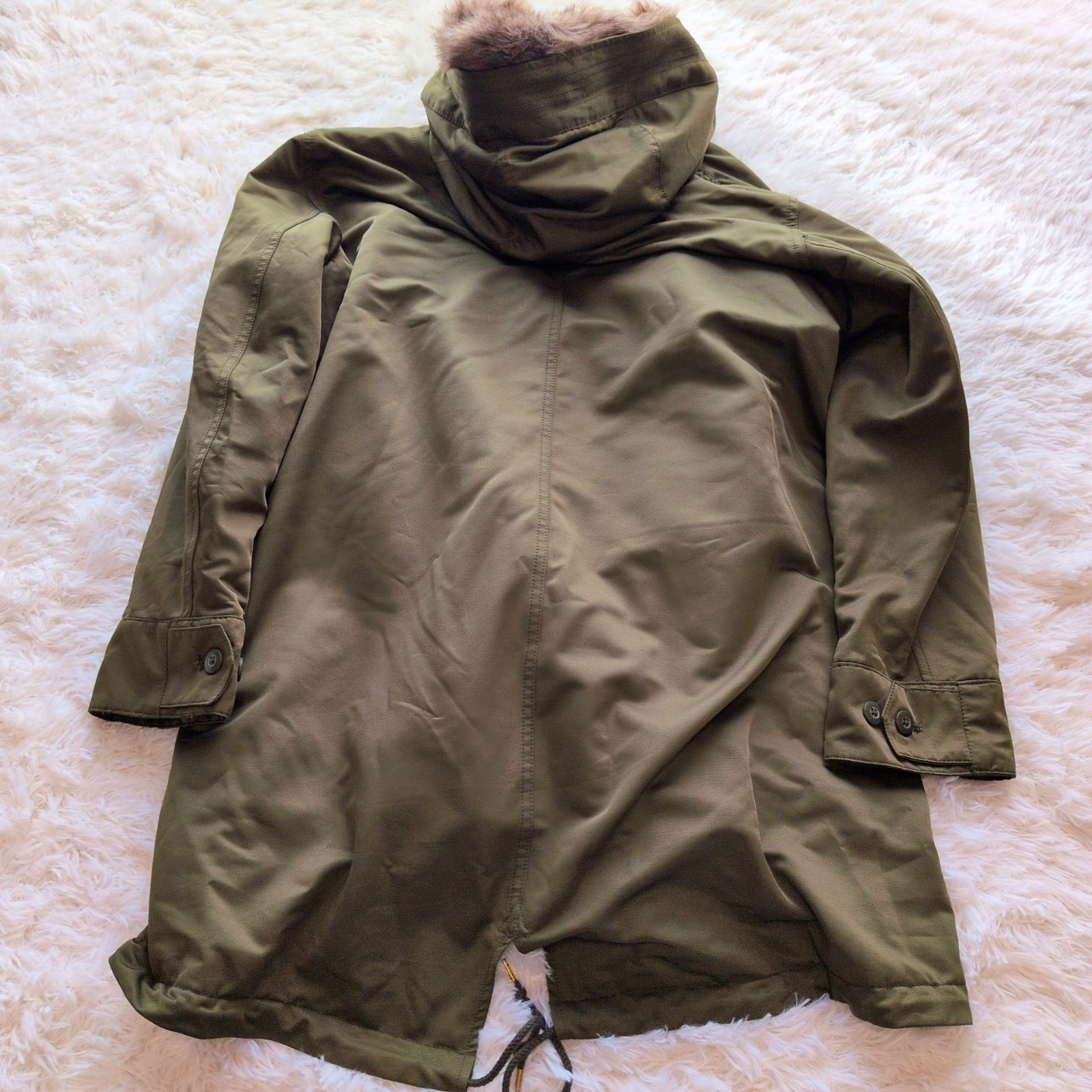 LEPSIM レプシィム 19FW マタニティ ダッカー モッズコート カーキ 