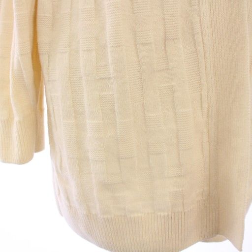 エルメス HERMES 22AW Hアッシュ ニットカーディガン 長袖 34